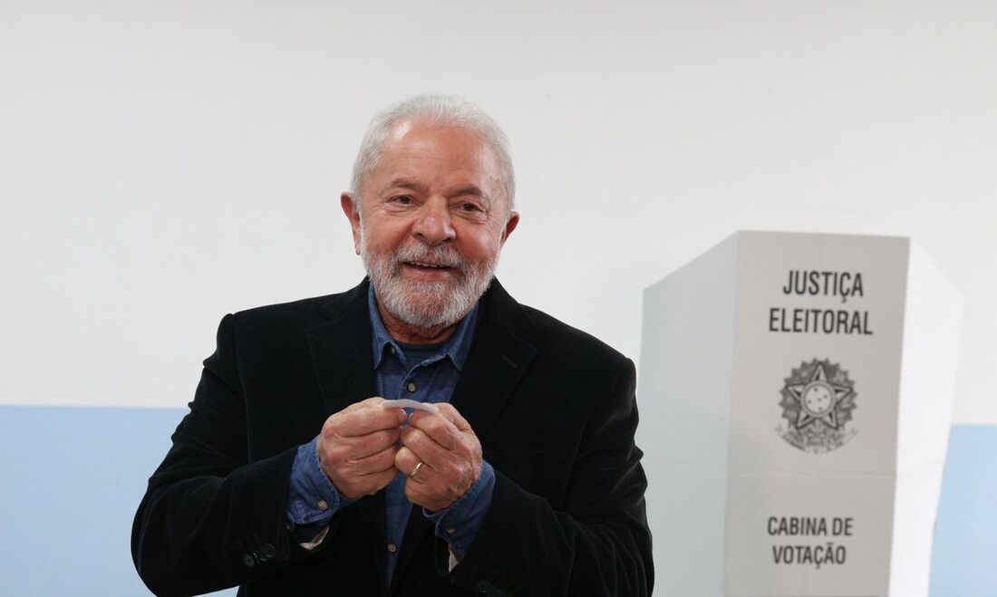 Candidato a presidente Luiz Inácio Lula da Silva (PT)