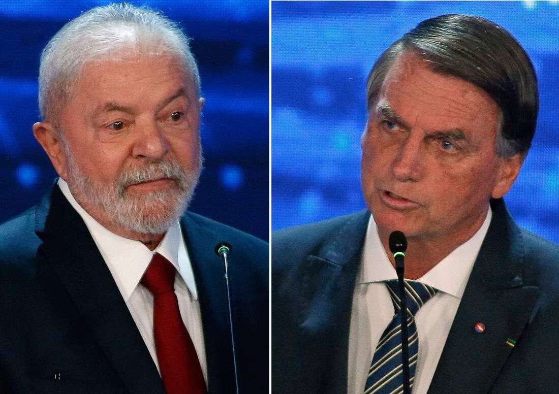 Lula e Bolsonaro