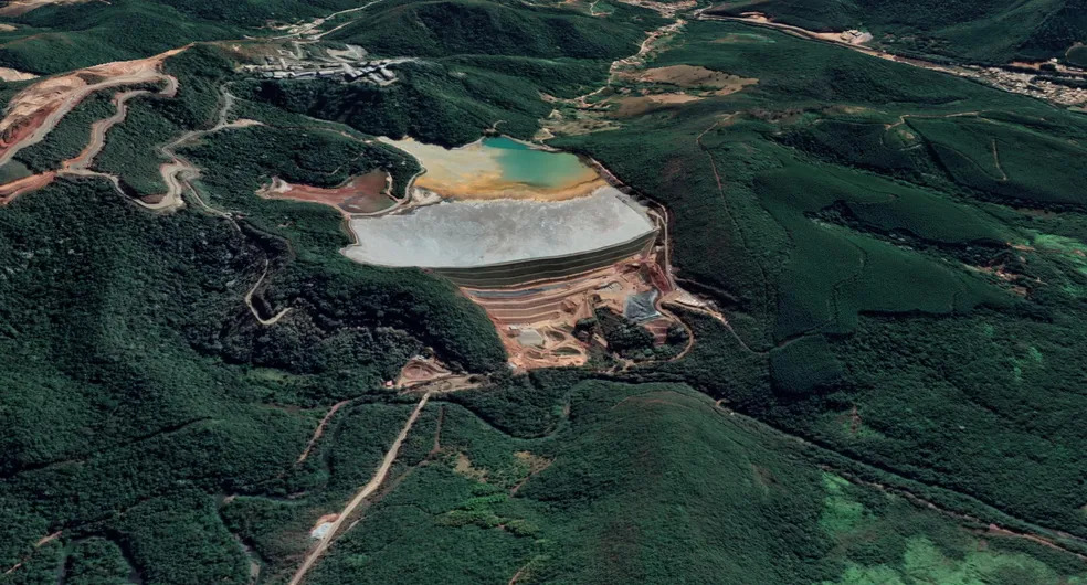 Barragem CDS II (Córrego do Sítio), em Santa Bárbara (MG)