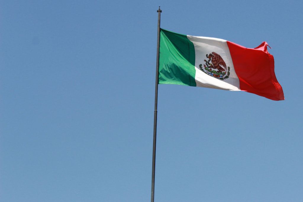 Bandeira do México.