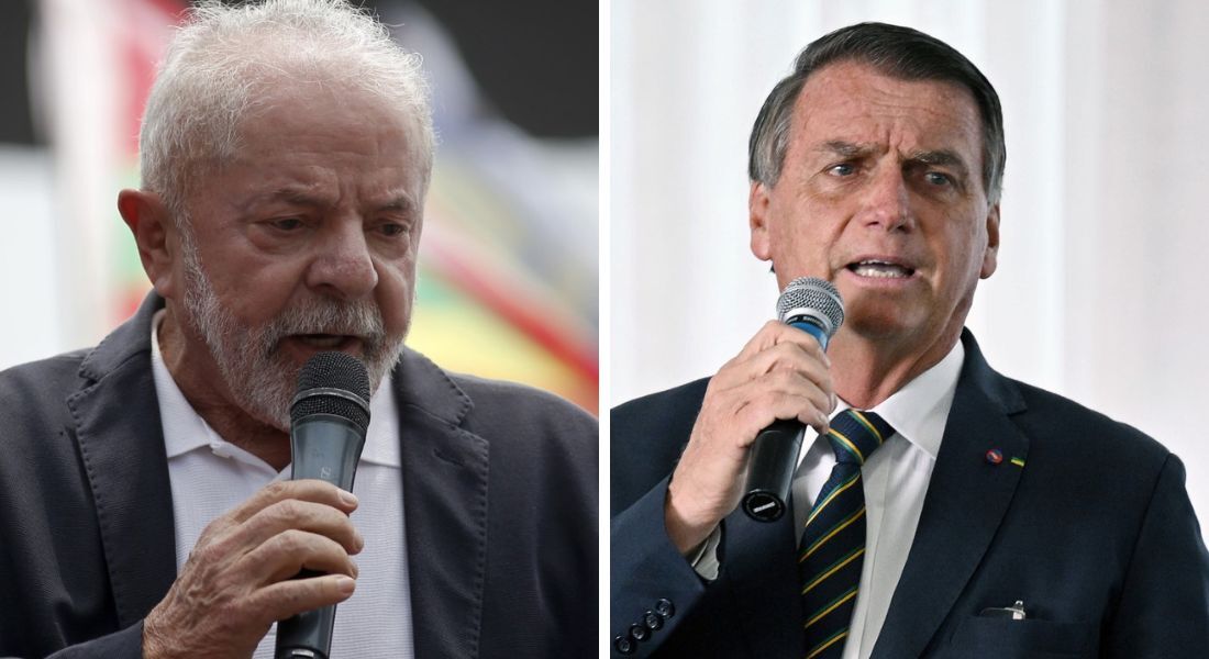 Lula e Jair Bolsonaro