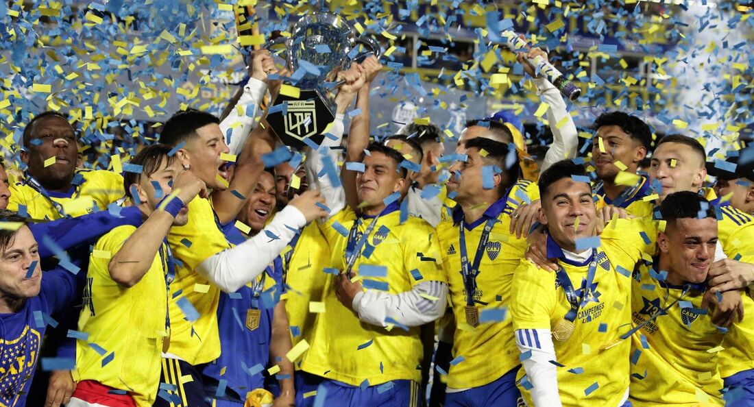 Boca conquista o título da Liga-2022 do futebol argentino