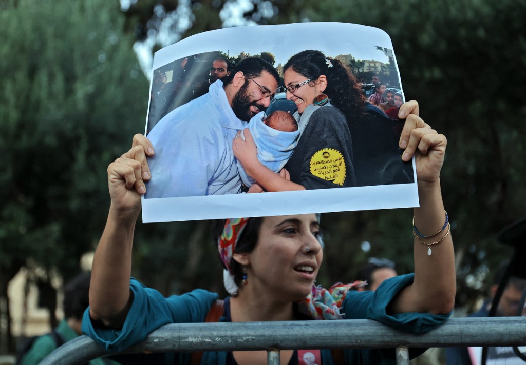 Protestantes pedem a libertação de Alaa Abdel Fattah