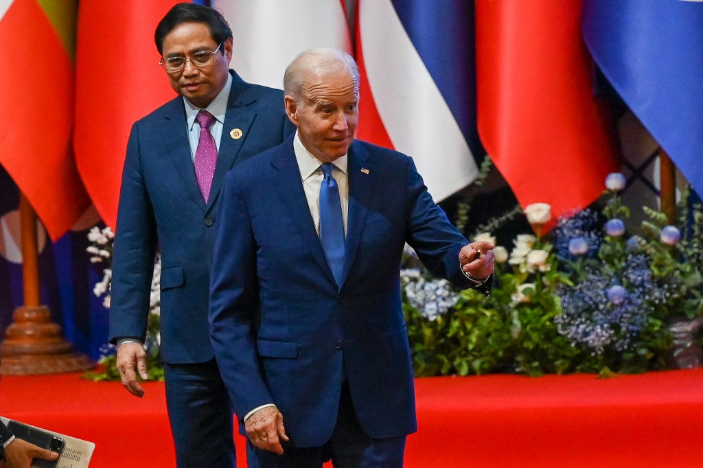 Prsidente Biden durante Cúpula do G20