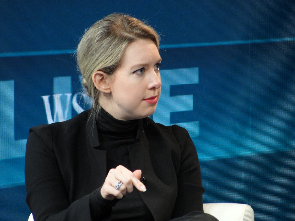 Elizabeth Holmes fundou a Theranos em 2003