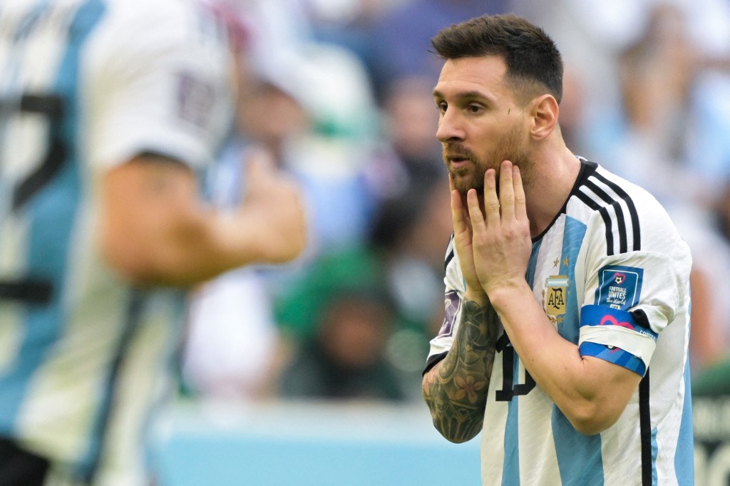 Messi, atacante da Argentina