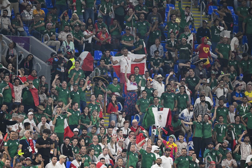 Torcida do México no Catar