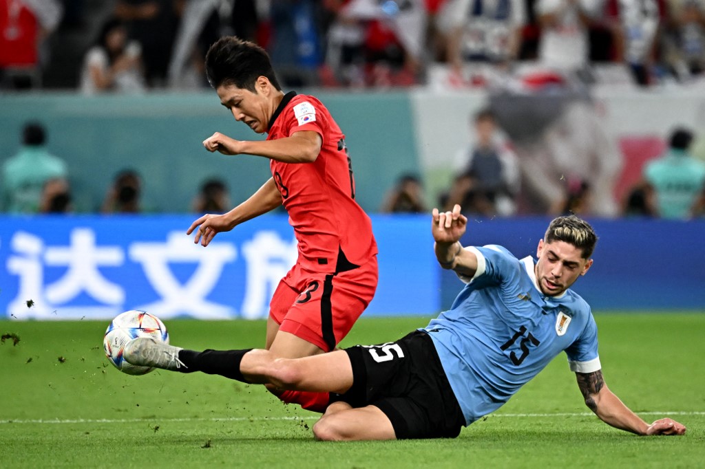 Uruguai e Coreia do Sul empatam por 0 a 0 em estreia na Copa