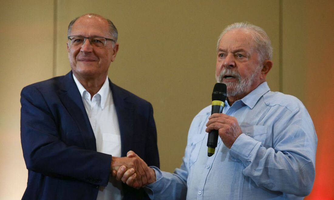 presidente da República eleito Luiz Inácio Lula da Silva e o vice, Geraldo Alckmin