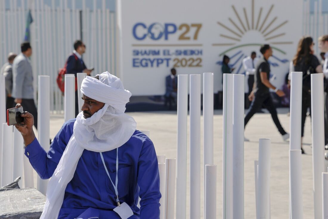  Conferência das Partes das Nações Unidas sobre Mudanças do Clima (COP27), em Sharm el-Sheikh, no Egito