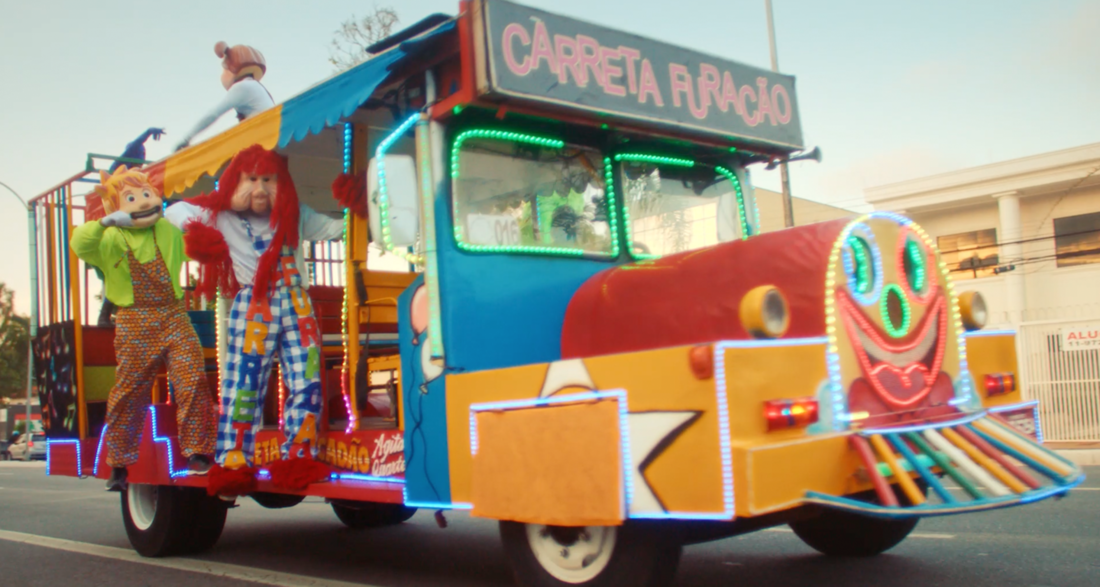 Carreta Furacão em campanha da MCDonald's