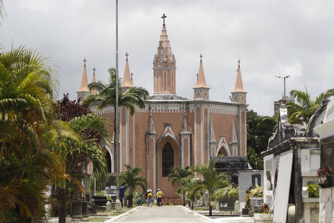 Igreja do Cemitério de Santo Amaro, no Recife