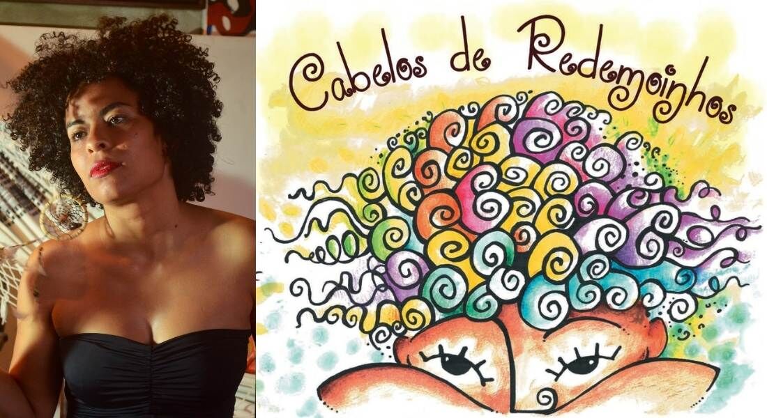 Livro "Cabelos de Redemoinhos", de Fabiana Maria