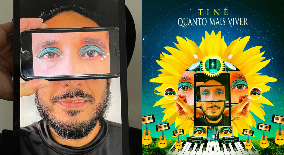 Tiné lança, na próxima quinta-feira (10), seu mais novo trabalho autoral. "Quanto Mais Viver"