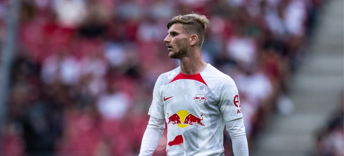 Timo Werner, atacante do RB Leipzig e da seleção alemã