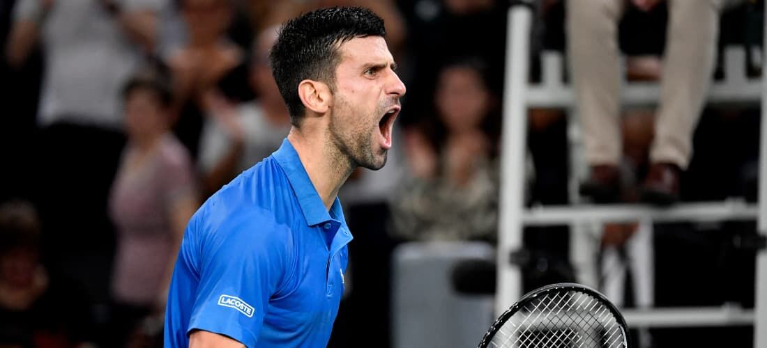 Djokovic está em busca do seu sétimo título no torneio indoor de Paris 