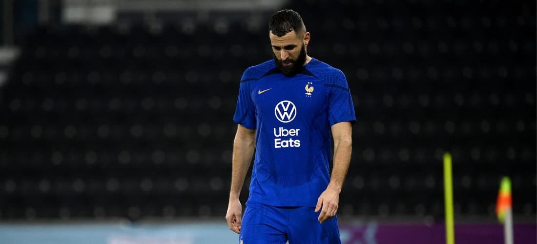 Benzema pode desfalcar a França na estreia da Copa contra a Austrália 