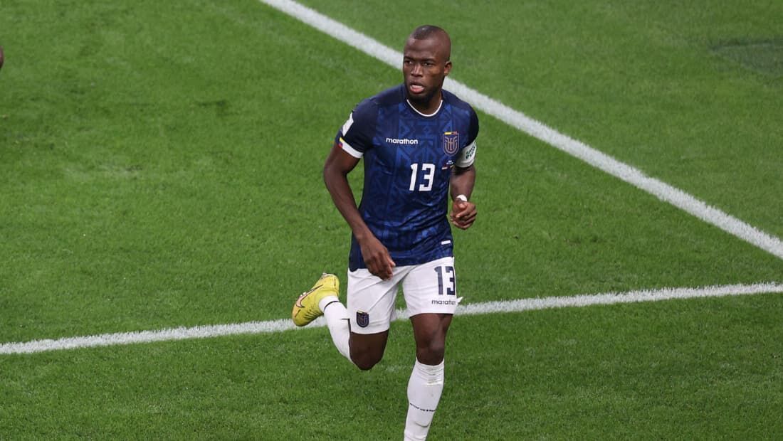 Enner Valencia é o artilheiro da Copa do Mundo ao lado de Mbappé com três gols 