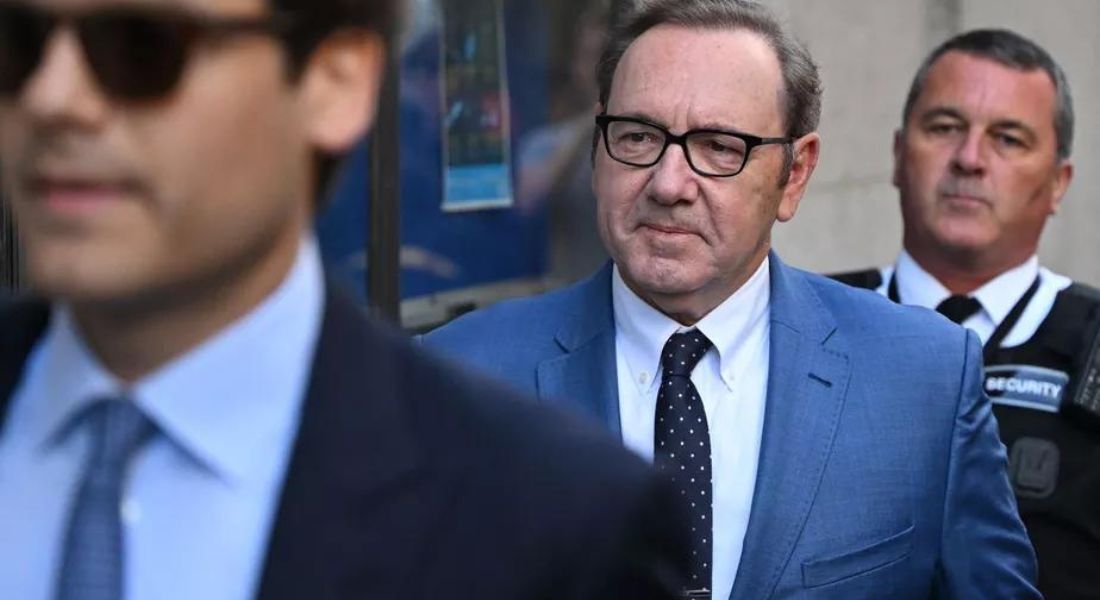 Spacey foi alvo de várias denúncias nos Estados Unidos por assédio e agressão sexual em 2017