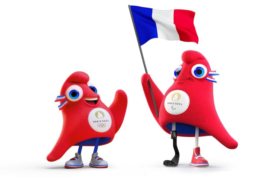 Mascotes dos Jogos Olímpicos e Paralímpicos de Paris-2024