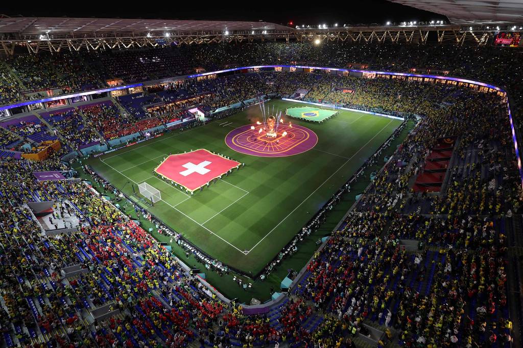 Estádio 974 foi palco da vitória do Brasil sobre a Suíça