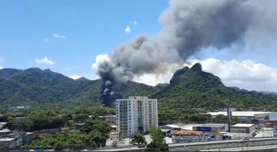 Incêndio  nos Estúdios Globo