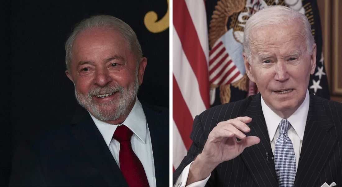 Lula e Joe Biden