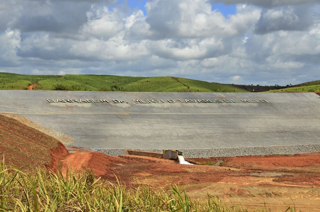 Barragem Dr. Murilo Tavares de Melo do Grupo Olho D'Água 