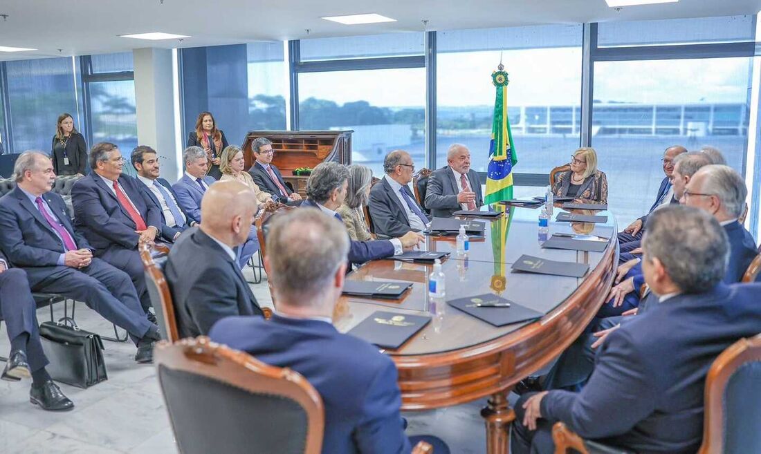 Reunião de Lula com ministros do Supremo do Tribunal Federal (STF)