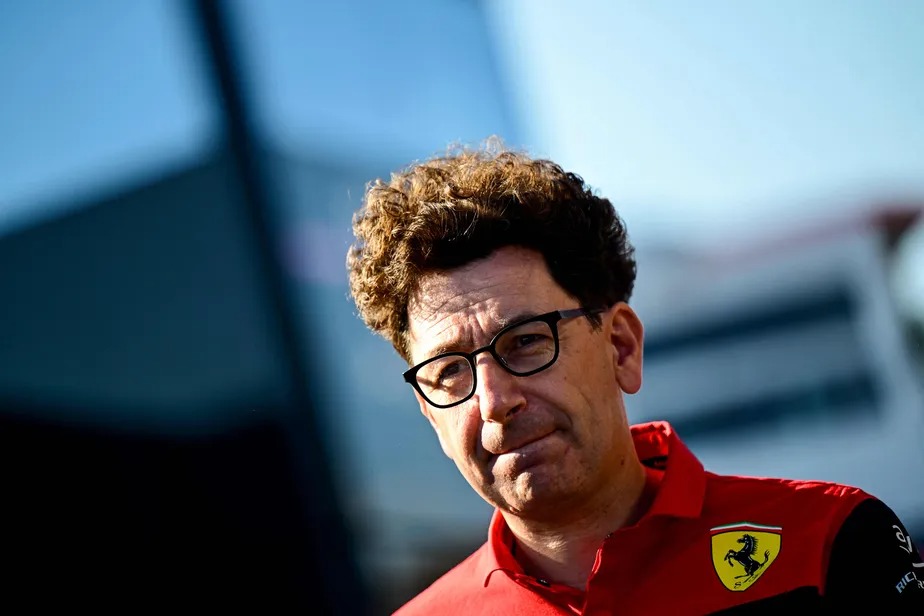 Binotto, que deixou o comando da Ferrari 