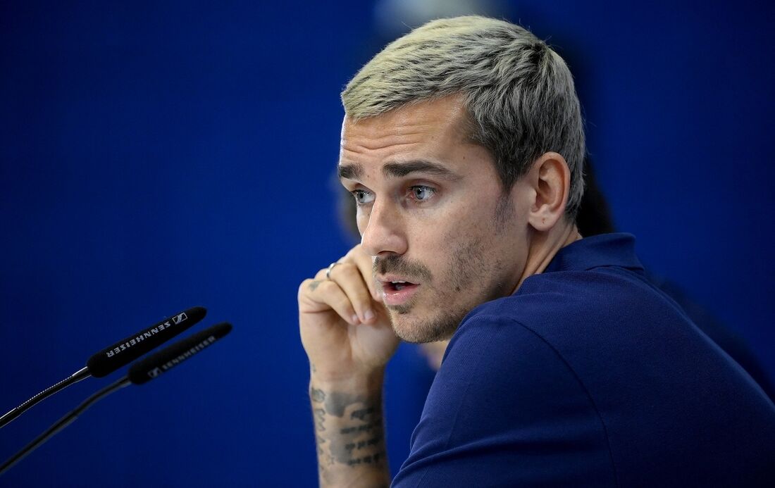 Antoine Griezmann declarou, em coletiva de imprensa nesta sexta-feira (2), apoio às pessoas da comunidade LGBTQIA+ 