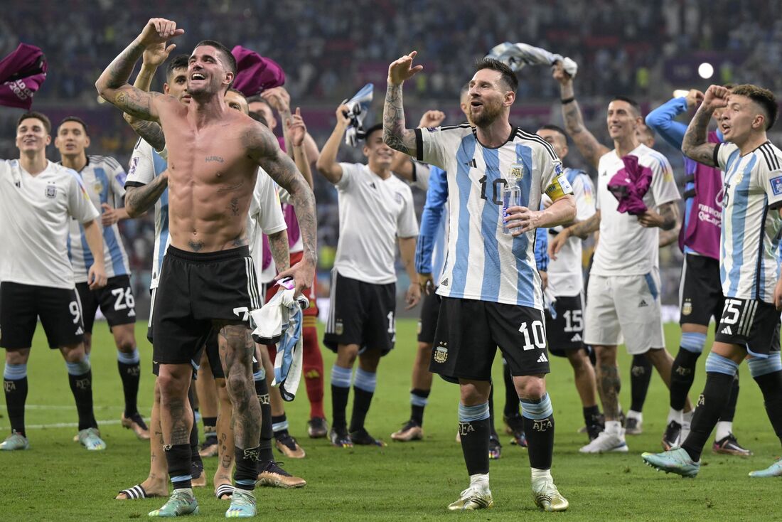 Argentina vai buscar contra a Croácia revanche da derrota na Copa