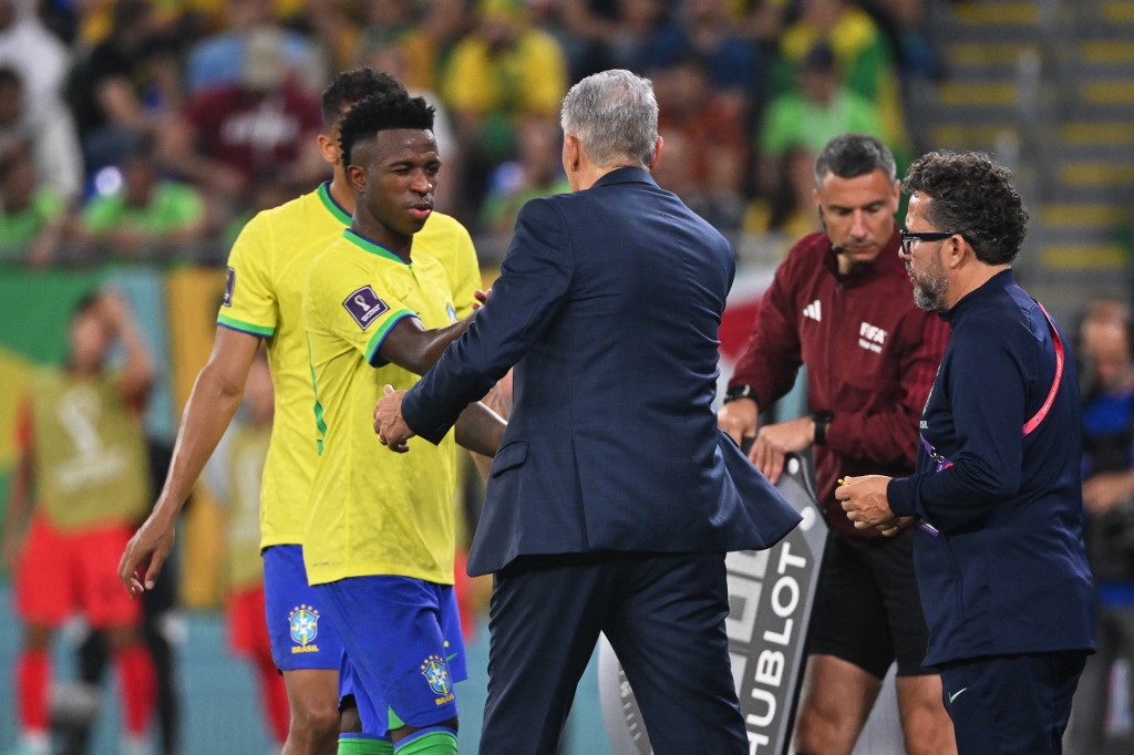 Vinícius Júnior balançou as redes na Copa