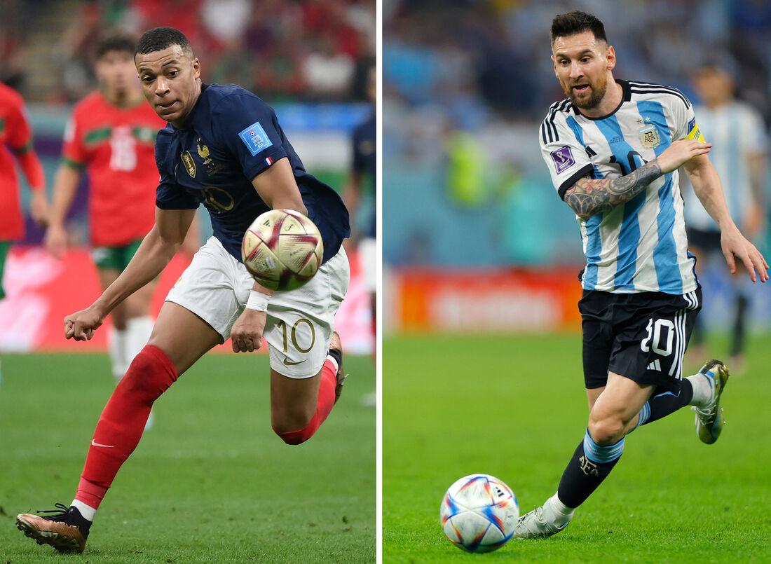 Argentina e França na final da Copa do Mundo: veja dia e horário