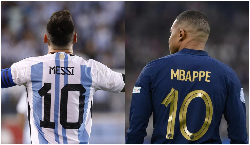 Lionel Messi e Mbappé se enfrentam neste domingo (18)