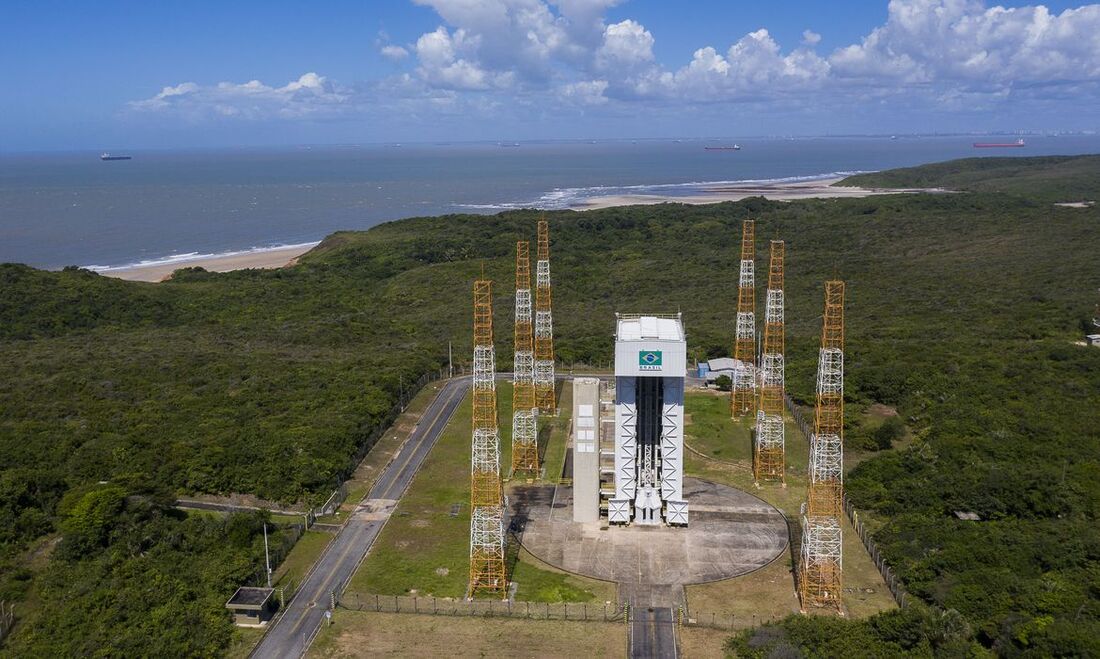  Centro de Lançamento de Alcântara, no Maranhão