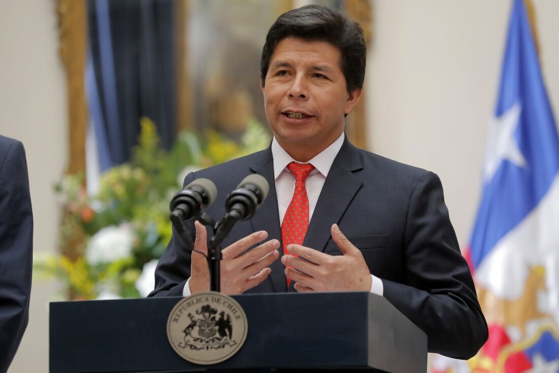 Agora ex-presidente do Peru, Pedro Castillo