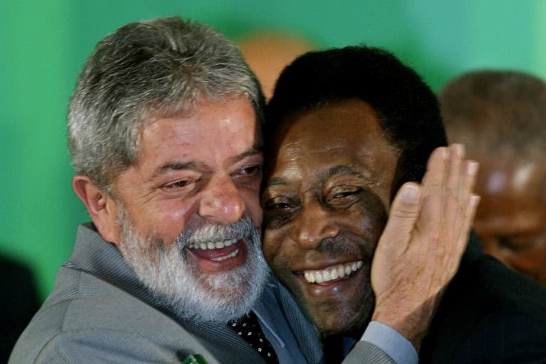 Lula e Pelé