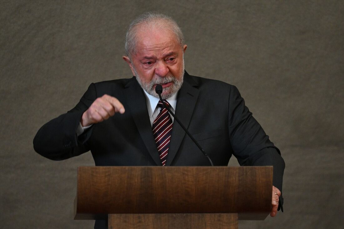 Lula na cerimônia de diplomação