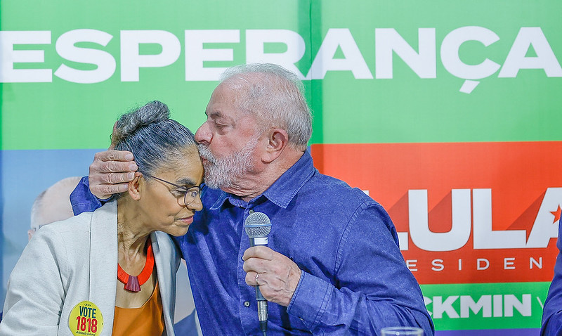 Marina Silva e Lula