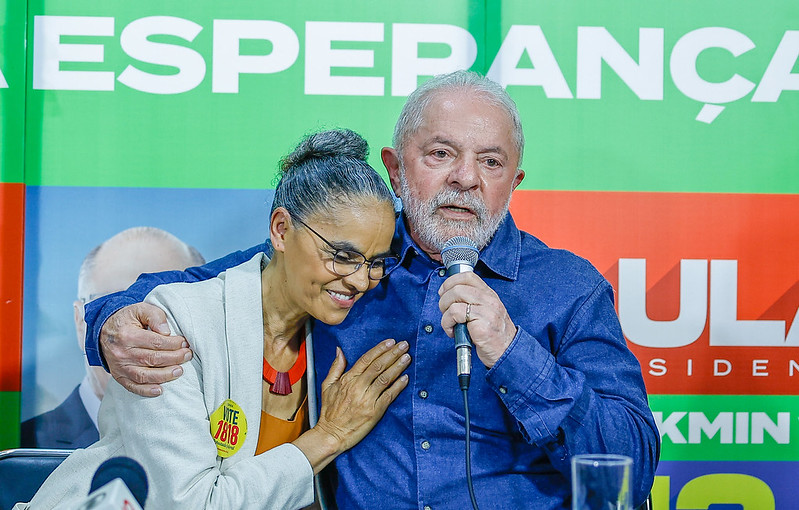 Marina Silva e Lula