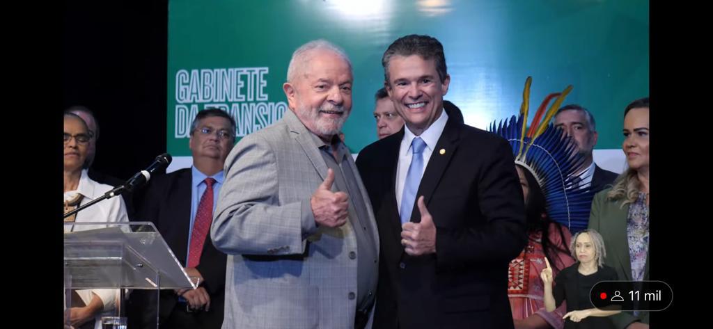 Lula e André de Paula