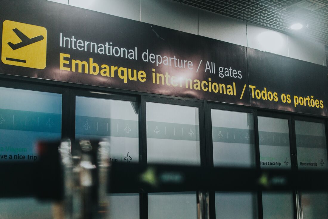 Embarque internacional do Aeroporto do Recife