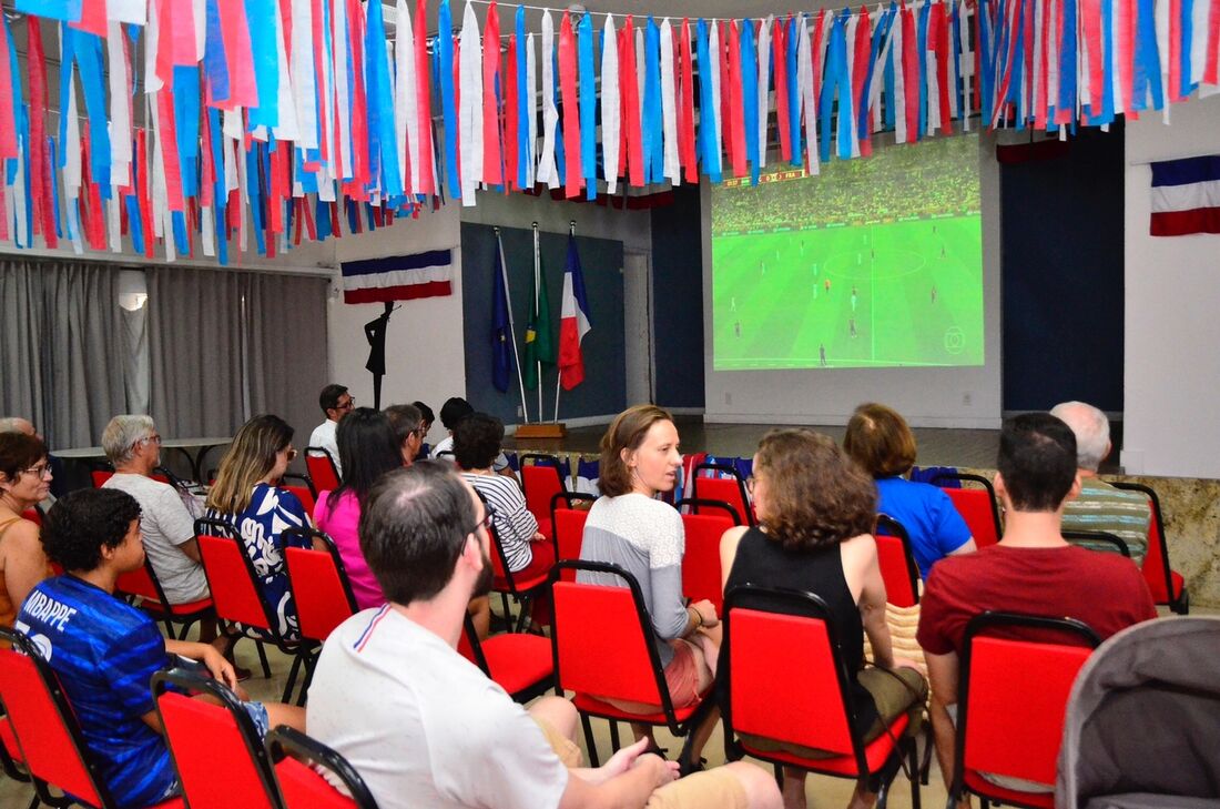 Final da Copa do Mundo do Catar na Aliança Francesa