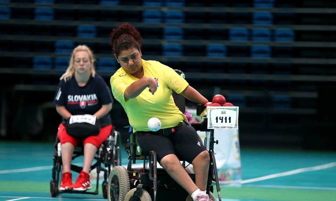 Josi Silva foi o destaque brasileiro nesta quinta-feira (8) no Campeonato Mundial de Bocha Paralímpica