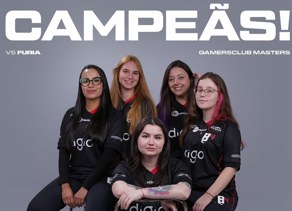 Em uma Melhor de 3, a B4 ganha da atual tetracampeã do GC Masters feminino, a FURIA, entrando para o hall da fama do evento