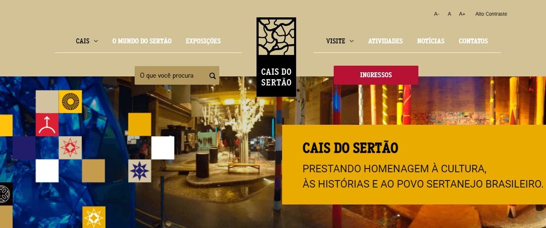 Cais do Sertão lança site oficial