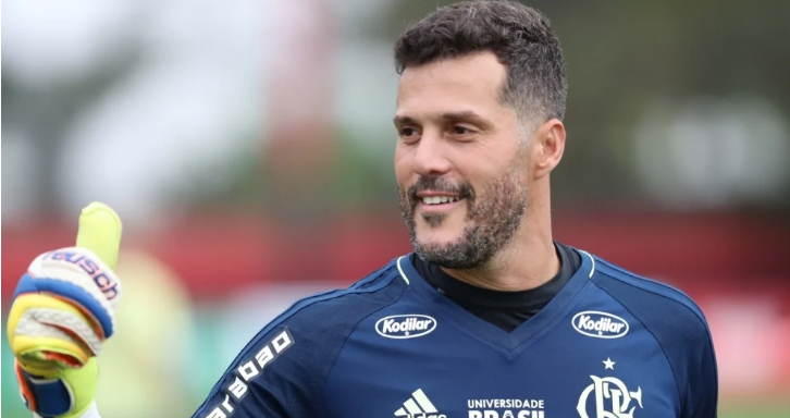 Julio Cesar, ex-goleiro da seleção, pendurou as luvas pelo Flamengo, clube que o revelou 