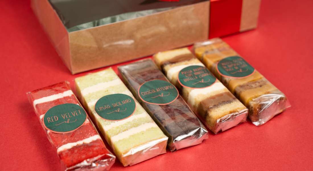 Box cake gift está no menu da Cake Hannouche