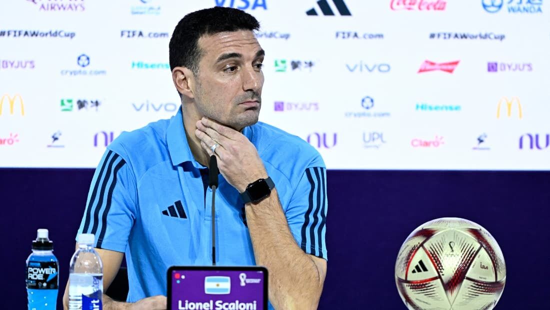 Lionel Scaloni, técnico da Argentina 